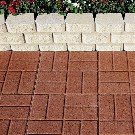Home depot paver - Brock PaverBase Pros. Aside from being more lightweight than conventional gravel bases, there are several benefits and pros of Brock PaverBase panels. These include: Reduced installation time – A 100 square foot patio will only require around 20 panels instead of several tons of rock base.